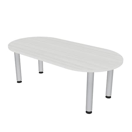 Skutchi Designs 33.5 in W, 69.5 in L, 29 in H, Engineered Wood Top, White HAR-RAC-34X70-PT-WC